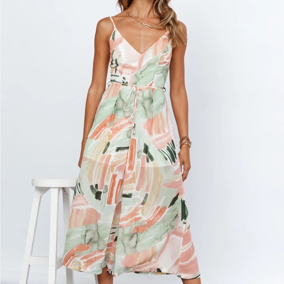 Hello Molly Midi Romper Size Small - Picture 1 of 7